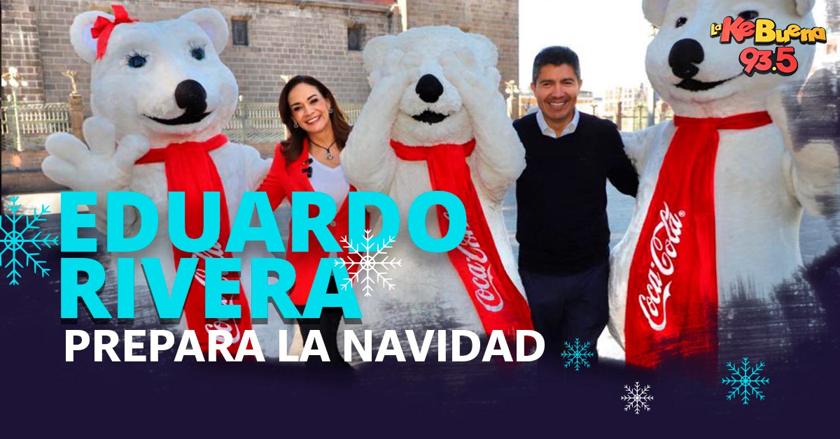 En este momento estás viendo Eduardo Rivera prepara la magia navideña para Puebla